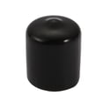 thumbnail image 3 of Unique Bargains 8Pcs 16mm Inner Dia PVC Flexible Vinyl End Cap Screw Thread Protector Cover Black, 3 of 4
