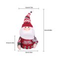 thumbnail image 2 of Toystoory Bolsa de caramelos, soporte para galletas, colgante de Navidad, dulce regalo, multiusos, funcional para niños, juguetes, decoraciones Forma de patrón, 2 of 6