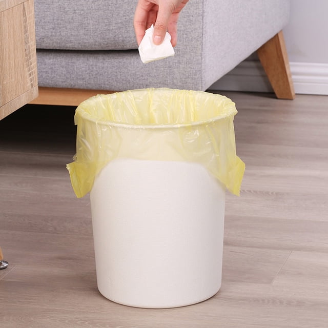 Yhmxh Utensilios de cocina Bolsas de basura tipo camiseta para evitar el uso doméstico. Bolsas de plástico gruesas y portátiles. Muebles para cocina Accesorios de cocina Mueble organizador cocina
