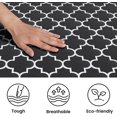 thumbnail image 4 of (set Of 3,black)foldable Clothes Storage Bag,thick Non-woven Quilt Storage Bag Storage Box With Reinforced Handle,underbed Storage For Quilts Blankets, 4 of 5