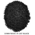 thumbnail image 5 of LYRICAL HAIR Toupee for Men All Poly Human Hair Replacement System African American Mens Toupee Hairpieces for Man Curly Hair Prosthesis for Man #1 JET BLACK 10MM CURLY WAVE, 5 of 7