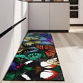 thumbnail image 4 of Multicolor Butterfly Group Pattern Kitchen Rug Mat,Kitchen Runner Rugs Non Skid Washable,Decorative Kitchen Floor Mats for Kitchen,Sink,Laundry,17"X47", 4 of 5