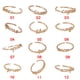 thumbnail image 5 of Guardurnaity Mujer chica abierta cumpleaños fiesta aniversario carta latón Navidad vacaciones joyería regalo Ropa, zapatos y accesorios Miscelánea tres Guardurnaity AP000215-03, 5 of 6