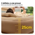 thumbnail image 2 of Abbraccia Colchón de aire inflable automático, esterilla gruesa, cama portátil para tienda de campaña y hogar, 2 of 6