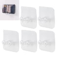 thumbnail image 1 of Soporte de Afeitar de Ducha, 5 piezas duraderas convenientes impermeables múltiples usos múltiples auto adhesivos ganchos de afeitar para el teléfono para el baído para lA, 1 of 7