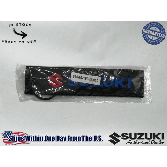 Suzuki Genuine OEM S LOGO WOVEN KEY CHAIN RED BLUE BLACK 990A0-19089-010