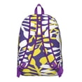 thumbnail image 3 of Unisex Bohemian Backpack: Roomy Boho Bookbag with Front Zipper Pocket for High School, College, Work Commute, Travel, Weekend Getaways, Durable and Versatile, Perfect Gift, 3 of 5