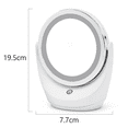 thumbnail image 2 of Illuminated Vanity Mirror, Double Sided Cosmetic LED Mirror Set Touch Control Vanity Mirror for Desk Travel, 2 of 5
