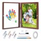 thumbnail image 1 of Kit de de Manos para la Familia, Recuerdo Artesanal, de Fotos con de Manos, Regalos Familiares para Mamás Primerizas, Bebés y Padres Primerizos (Marrón), 1 of 7