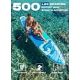 thumbnail image 3 of SOLAVERO Inflatable Stand Up Paddle Board with SUP Accessories, Anti-Slip EVA Deck, 11'×33" Blow Up Paddle Board Adults & Youth, 3 of 8