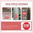 thumbnail image 2 of Miangastore 10pcs Stop Please Wait Here Sign Public Safety Distance Reminding Floor Decals, 2 of 8
