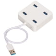 thumbnail image 4 of Hub USB de alta velocidad de 480 Mbps con 4 puertos de datos USB3.0 1 puerto de carga Dispensador de luz LED USB para Windows para OS X, 4 of 10