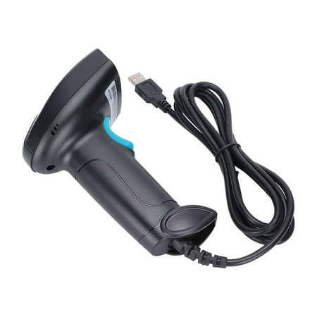USB Barcode Scanner, QR Code Reader Professional Portable Automatic ...