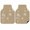 Brown, variant on Navy Blue Car Floor Mats 4 Pieces, Front & Rear Auto Carpet Mats Full Set with Rubber Backing, Farmhouse Striped Modern Artwork Universal All Weather Car Floor Protectors for SUV Truck Van