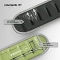 thumbnail image 5 of PROIRON Adjustable Ankle Weights set of 2, PU leather, 1-5lb per leg, Comfortable, Night-Safe Reflectivity, Green, 5 of 8