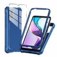 thumbnail image 2 of RHEA- For Tcl Ion X Case,Tcl Ion V Phone Case With Tempered Glass Screen, 2 of 6