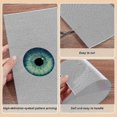 thumbnail image 4 of 10pcs Custom Fursuit Eye Mesh 11.8x4.9inch White Pvc Printable Net 0.26mm Thick Waterproof Printable Mesh For Furries Cosplay Props Fursuits Craft Mak, 4 of 5