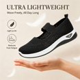 thumbnail image 5 of CHICVOMEY Comfortable Sneakers for Women Lightweight Breathable Mary Jane Shoes Non-slip Mesh Walking Shoes for Daily Wear and Travel, 5 of 8