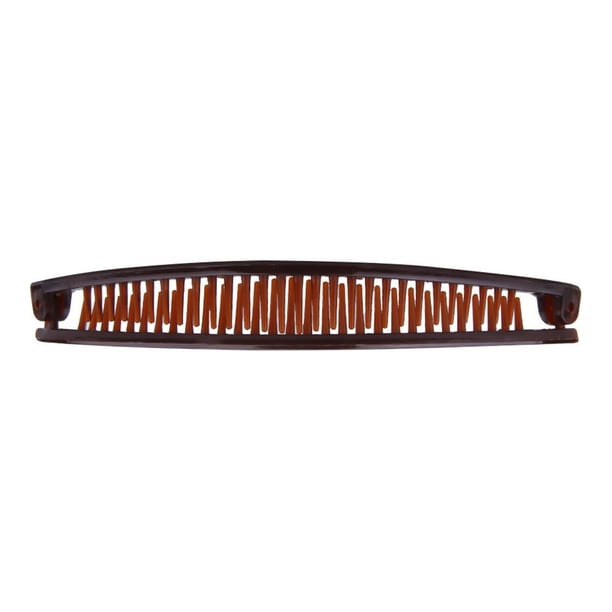 Qarigey Pinzas para el cabello, accesorios de modelado con estilo, tocados femeninos, pasadores de moda para chicas, soporte para Coleta, Accesorio para el cabello Café