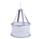 thumbnail image 2 of Matsuzay Cesta de lavandería con cremallera Suministros Gran capacidad Ventilación Secado Cosmético Bolsa de red Beauty Egg Rack Pink Almacenamiento y organización del hogar Violeta, 2 of 6