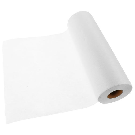 Milisten Polyester Fusible Interfacing for Crafts White Non Woven Support 1Set