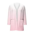 thumbnail image 7 of MKOSPLRT Lightweight Cardigans for Kids Girls 5-14Y Gradient Open Front Long Sleeve Cardigan Jackets Fall Long Cardigans with Pocket, 7 of 7