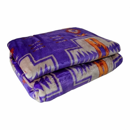 camp fleece blanket bedding wilderness throw reversible cozy ultra adventure asr walmart