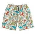 thumbnail image 5 of Goofa Wild Sea Life Printed Mens Swim Trunks Summer Quick Dry Short Beach Swimwear Bathing Suits-XX-Large, 5 of 9