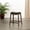 Gray, variant on Weathered Gray Saddle Stools with Leather Seat / Durable for Long - term Use