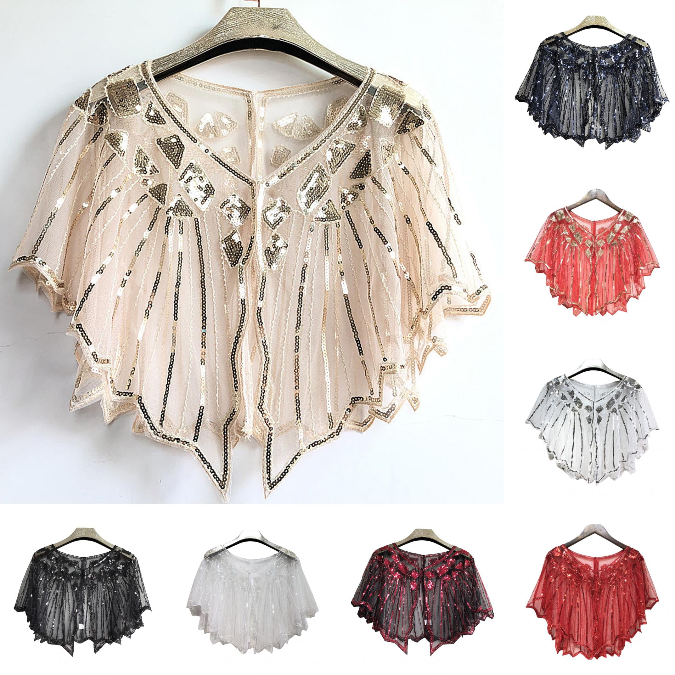 Shenmeida Women Crochet Lace Wedding Shawls Wrap Bridal Embroidered