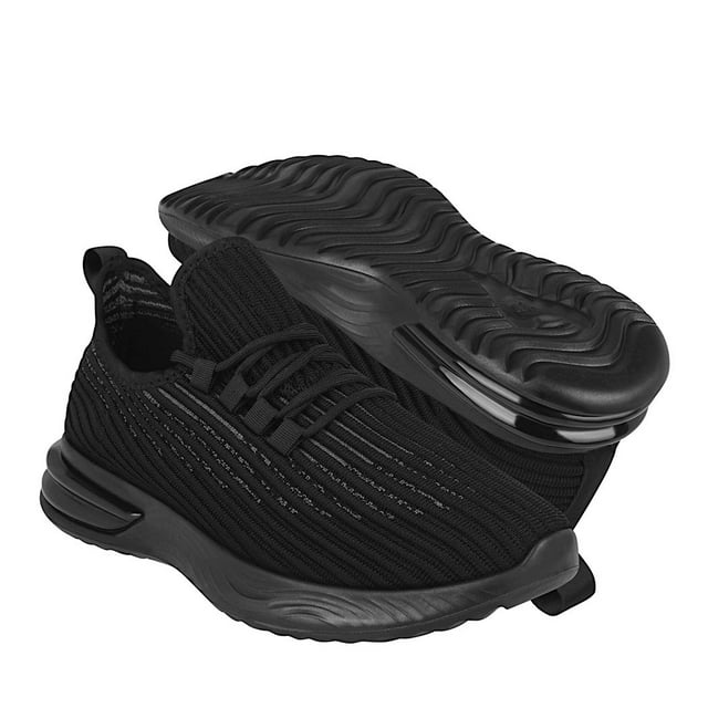 TENIS CASUALES HOMBRE VIA URBANA 705 TEXTIL NEGRO VIA URBANA 705
