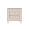 thumbnail image 3 of Furvclv Nightstand, Side Tables Bedroom With 2 Drawers, Metal Legs, Mid Century Velvet Bedside Table, End Side Table, Fully Assembled Except Legs And Handles, 3 of 8