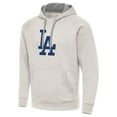 thumbnail image 2 of Men's Antigua Cream Los Angeles Dodgers Victory Pullover Hoodie, 2 of 3