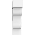 thumbnail image 2 of 5"W X 18"D X 18"H Standard Carmel Architectural Grade Pvc Bracket With Block Ends, 2 of 8