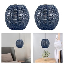 2x Boho Pendant Lamp Shade Woven Lampshade Home Living Room Restaurant Decor