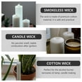 thumbnail image 4 of KAKOWELY 1 Roll 61M Cotton DIY Natural Candle Braided Wicks Twine String Spools Rope,2401.57"X0.08"X0.04", 4 of 5