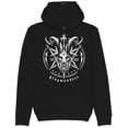 thumbnail image 1 of Sudadera Negra Con Gorro Chica Dark Baphomet, 1 of 4