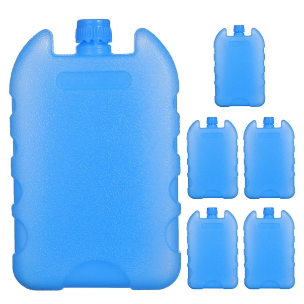 BRIGHTFUFU Paquetes de hielo de 6 uds para refrigeradores, paquetes de congelador, bolsas de hielo enfriadoras, bolsas de hielo reutilizables