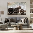 thumbnail image 3 of Stupell Industries Traditional Sunset Ride Motorcycle Canvas Art, 45 x 30, by Kim Allen, 3 of 8