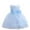 Blue, variant on EnJoCho Baby Girls Dress Kids Spring Summer Ruffle Bow Tie Sleeveless Show Lace Tulle Princess Dress Clothing Little Children Girl Trendy Dress Outfits Cute Dresses 0-6 Months
