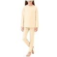 thumbnail image 2 of breaise Girls Boys Thermal Underwear Set Kids Thermals Top and Bottom Set Base Layer for Cold weather, 2 of 8