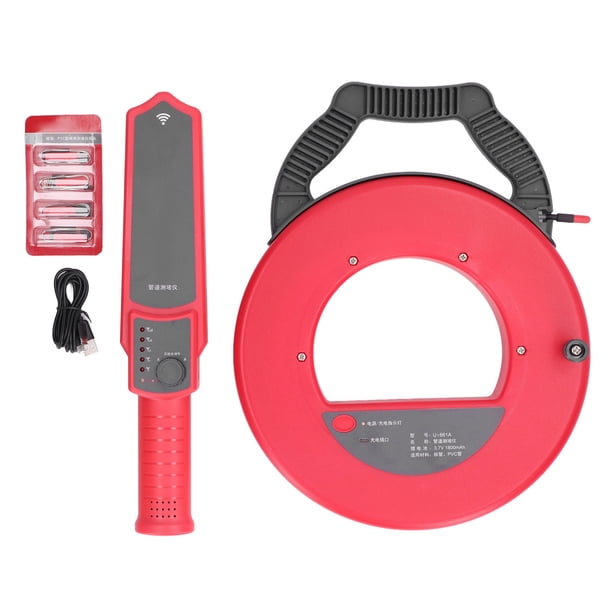 Detector Uni-T/Unitech UT661A, Detector De Bloqueo De Tuberías De Línea De 20 Metros, Detector De Bloqueo De Tuberías, Detector De Bloqueo De Electricista, Removedor De Bloqueos, Detector De Tuberías