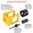thumbnail image 4 of ziyahi Door Lock Installation Kit 4 Pieces Tool Set For Installing Deadbolt Locks Door Lock Hole Saw Door A, 4 of 6
