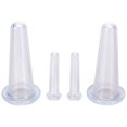 thumbnail image 4 of 4PCS Silicone Cupping Professional Face & Eye Therapy Cup with Facial Brush, 4 of 10