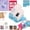 2Pack, variant on Stamp Puncher 1x0.8inch Rectangular Postage Stamp Punch |Stamp Hole Puncher| Lever Action Paper Punches for Crafting Scrapbooking DIY Card Making Arts Crafts Supplies