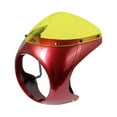 thumbnail image 4 of Decoración de pantalla de carenado de faro para parabrisas de motocicleta rojo amarillo, 4 of 9