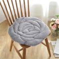 thumbnail image 3 of YAOMOBB Coussin de Siège Rond Chaud Épaissi Antidérapant en Forme de Rose, 3 of 6