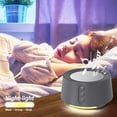 thumbnail image 4 of Letsfit White Noise Machine with Adjustable Baby Night Light for Sleeping, 14 High Fidelity Sleep Machine Soundtracks, Timer and Memory Feature-Gray, 4 of 8