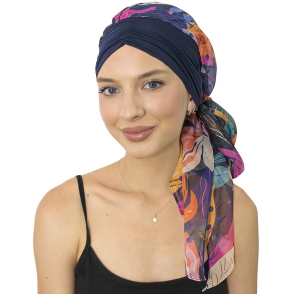 Pañuelo para la cabeza CAPLORD para mujeres pacientes con pérdida de cabello
