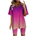 thumbnail image 2 of Ichuanyi liquidación de la primavera y verano de la primavera y verano blusa en la blusa de manga corta shorts stits casuales ICHUANYI WER2023081604261, 2 of 5